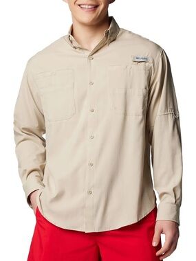 Columbia Mens PFG Tamiamii 2 Long Sleeve Button Down Size XL Style# 128705